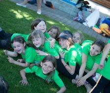 Da wird eine Pyramide gebaut!