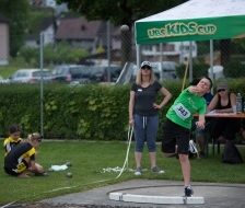 Kugelstossen will gelernt sein!