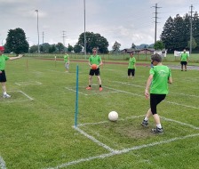 Konzentrierter Schuss