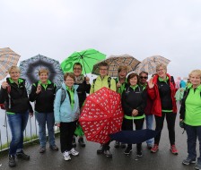 Der Regen hält niemanden auf