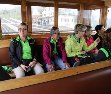 Wir geniessen die Fahrt