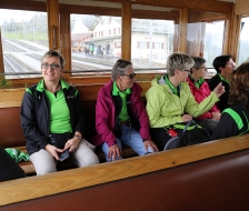 Wir geniessen die Fahrt