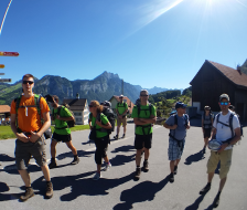 Auf grosser Wanderschaft