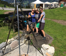 Gleich wird grilliert!