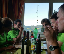 Der Znacht kann serviert werden.