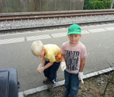 Die Kleinen sind fleissig!