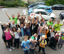 Die aktiven Kids und ihre Leiter