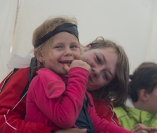 Die Kleinsten sind am zweiten Tag mit dabei