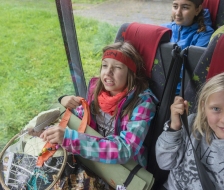 Müde aber glücklich