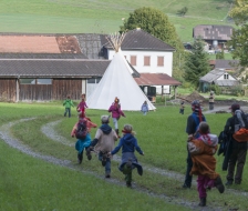 Das Tipi ist in Sicht!