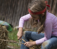 Wer schnitzt, der sitzt