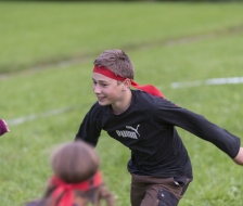 Ein Fangis darf auf dem Gelände nicht fehlen