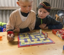 Auch für Gesellschaftsspiele hat es Zeit