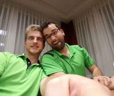 Ein Selfie muss auch sein