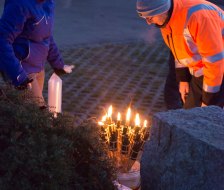 Die Fackeln werden entzündet