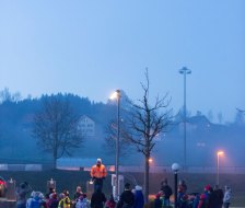 Bruno begrüsst die Anwesenden
