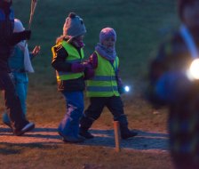 Jung und alt sind dabei