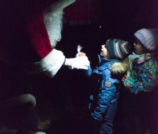 Zum Schluss kriegen alle ein Säckli