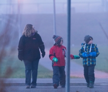 Die Kids treffen ein