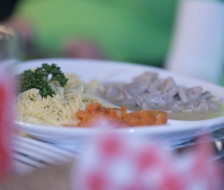 Ein feines Essen wurde zubereitet