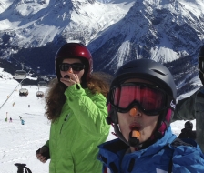 Fahren in der Bergwelt