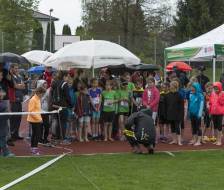 Der Schirm tut seine Dienste