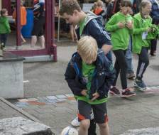 Der Schirm tut seine Dienste