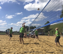 Rückwärts übers Netz