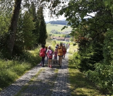Und wieder runter!