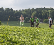 Einige kamen per Pedes