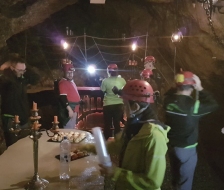 Beim Apéro-Aufbau