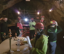 Beim Apéro-Aufbau