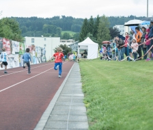 Die FInalläufer werden angefeuert
