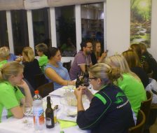 Die Leiter und anderen aktiven TV-ler im Bären