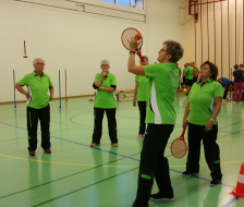 Den Ball zu treffen ist wichtig!