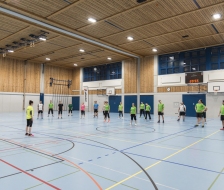 Die Halle wird genutzt!