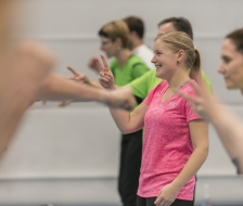 Auch ein «Schärä - Stei - Papier» hat nicht gefehlt