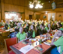Der Saal ist voll
